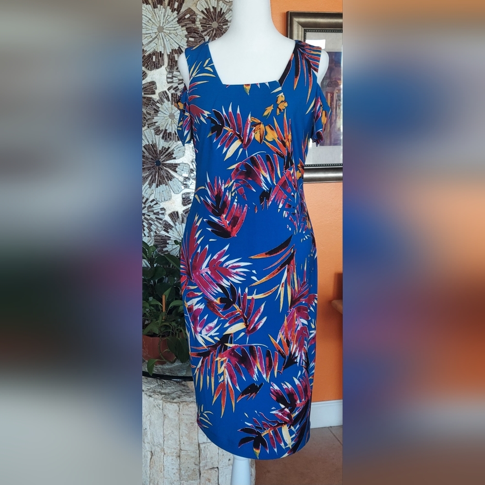 CAlvin Klein Colorful Dress.